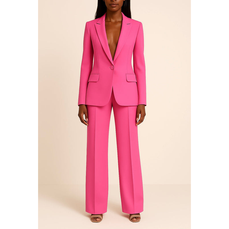 Damen Blazer-Hosenanzug – Modernes Design – Professionelles Aussehen – Langlebiges Material