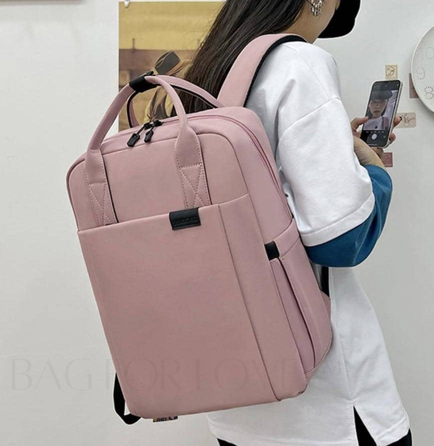 Unisex-Laptoprucksack – Wasserdichtes Design – Stoßfestes Futter – Verstellbare Gurte