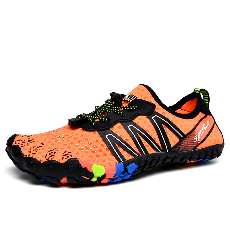 Unisex barfuß Schuhe - atmungsaktiver Stoff - Verstellbares Passform - Leichtes Design