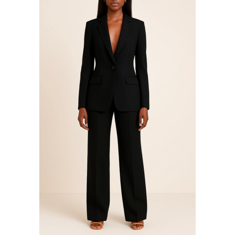 Damen Blazer-Hosenanzug – Modernes Design – Professionelles Aussehen – Langlebiges Material