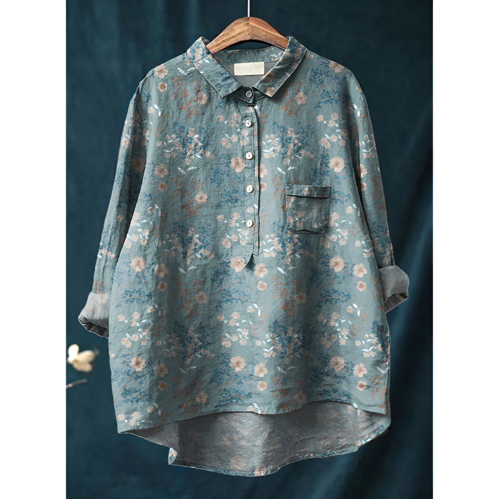 Damenbluse – Eleganter Stil – Atmungsaktive Baumwolle – Schmeichelhafte Passform