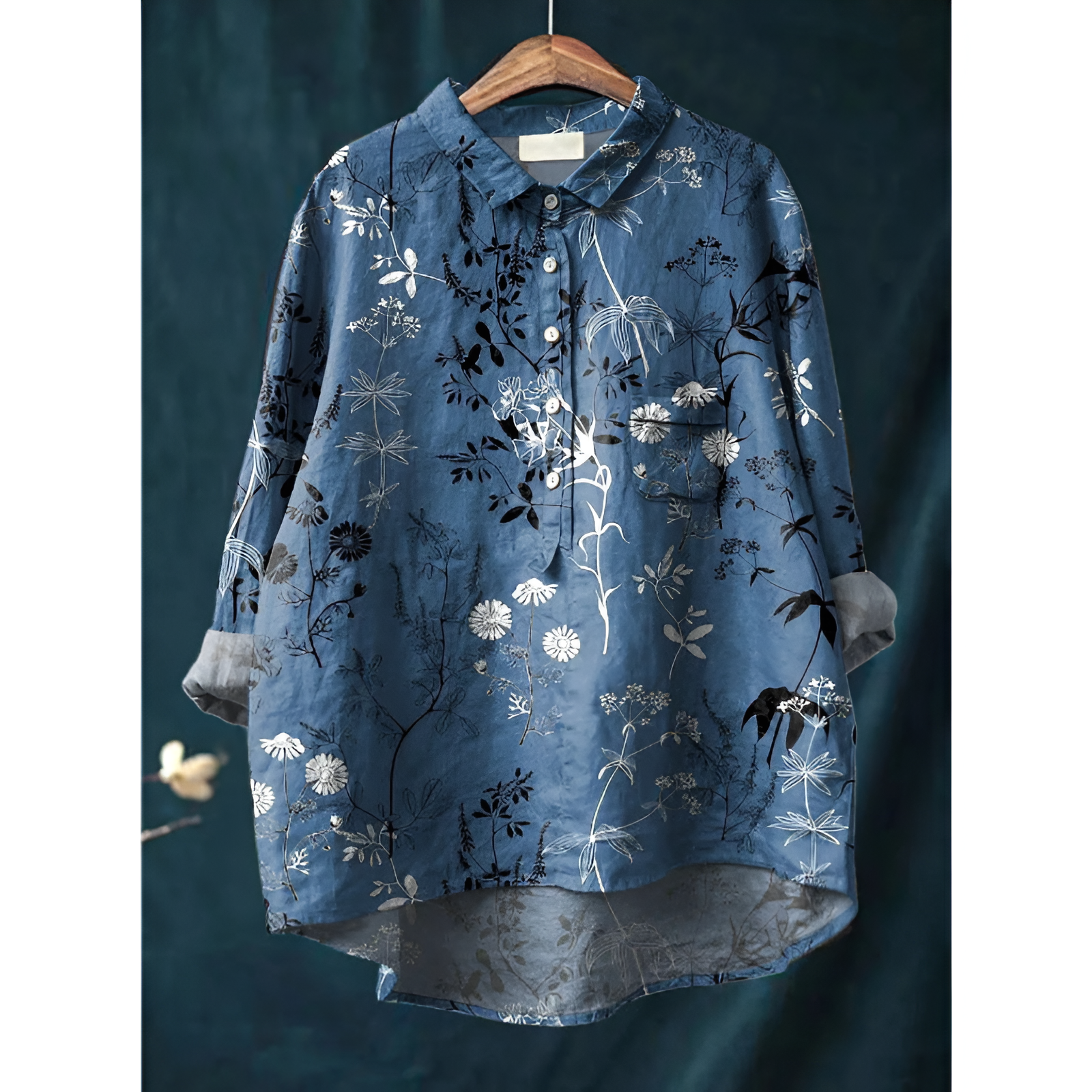 Damenbluse – Eleganter Stil – Atmungsaktive Baumwolle – Schmeichelhafte Passform