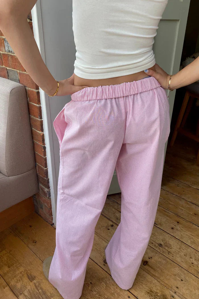 Casual Ladies 'Hosen - Leichter Stoff - Seitentaschen - Moderner Stil
