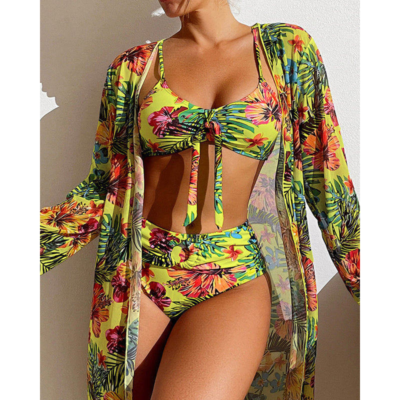 Bikini-Set für Damen – Blumenrock – Bequeme Passform – Stilvolles Design
