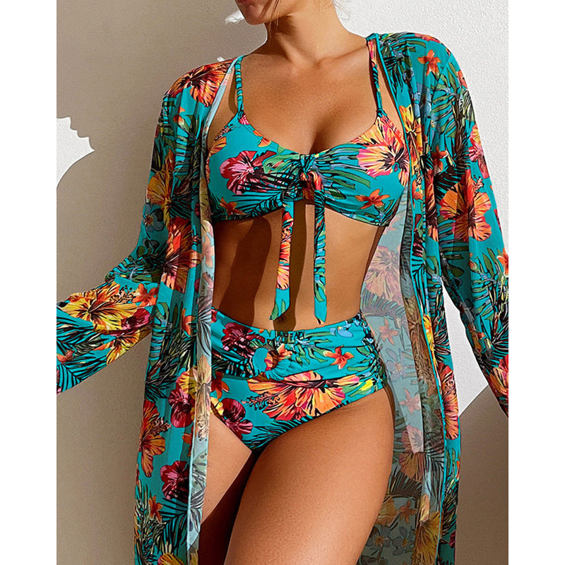 Bikini-Set für Damen – Blumenrock – Bequeme Passform – Stilvolles Design