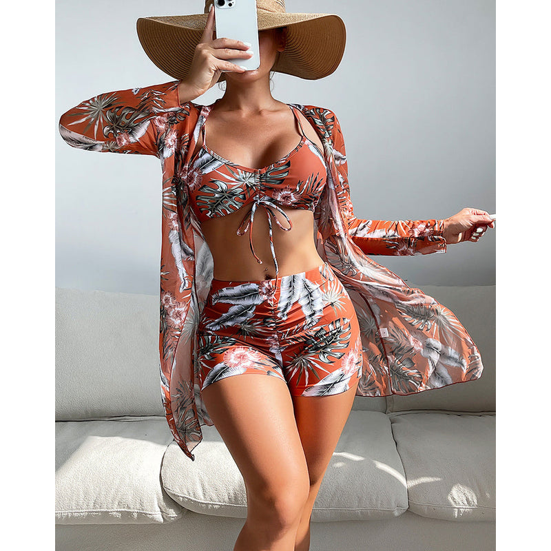 Bikini-Set für Damen – 3-teiliges Set – Bequeme Passform – Stilvoller Look
