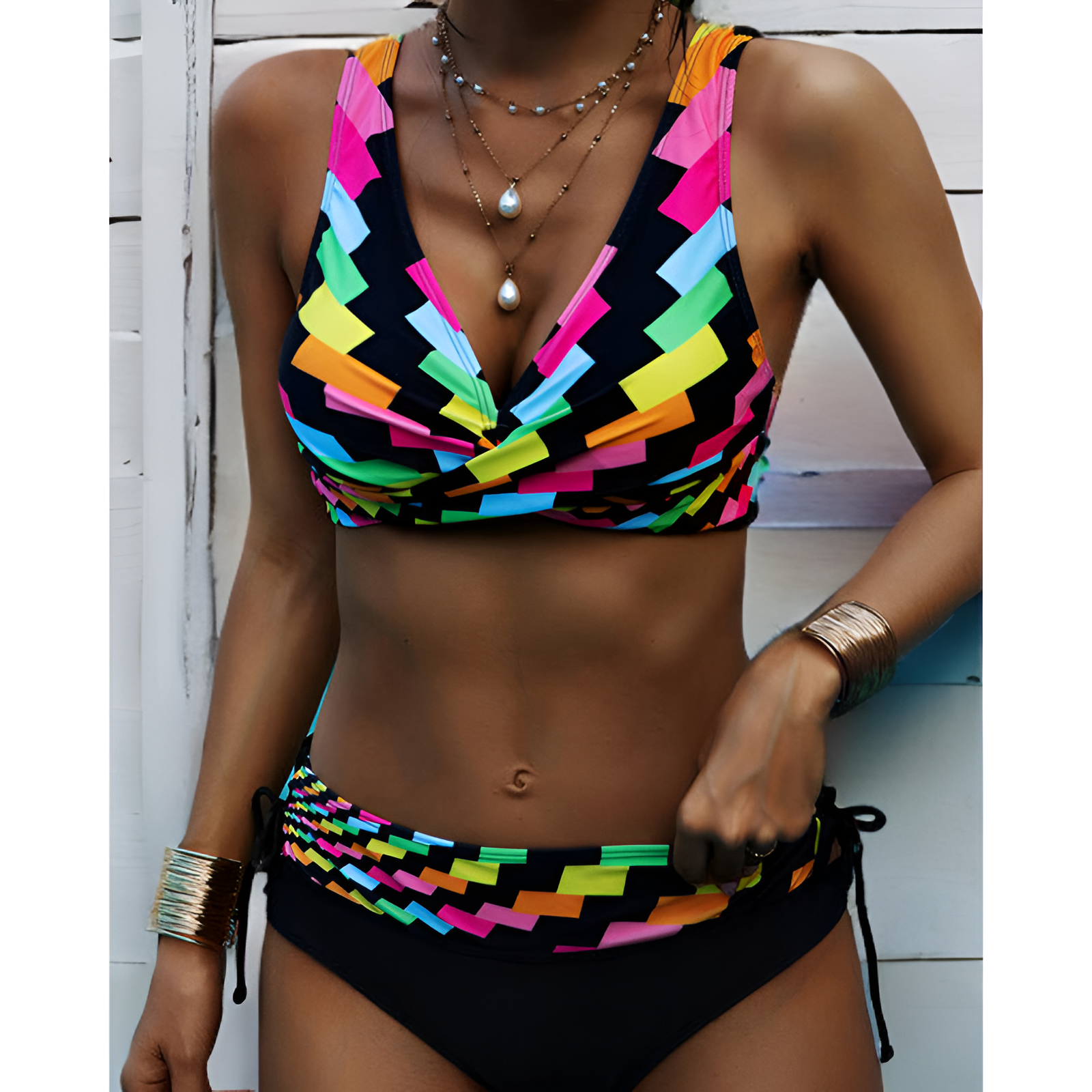 Bikini-Set für Damen – Stilvolles Design – Lebendige Farben – Bequeme Passform
