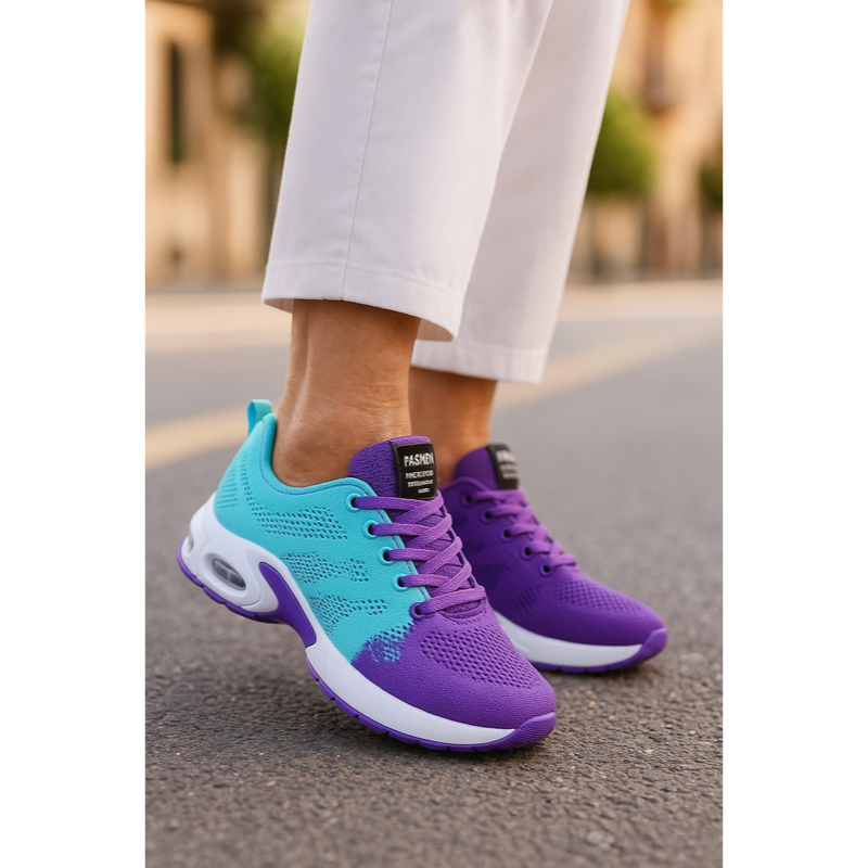 Damensneaker – Gelkissen – Leichtes Design – Atmungsaktives Material