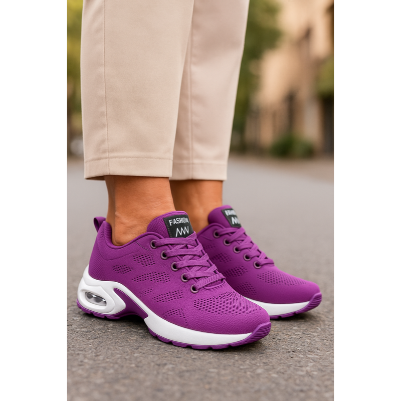 Damensneaker – Gelkissen – Leichtes Design – Atmungsaktives Material