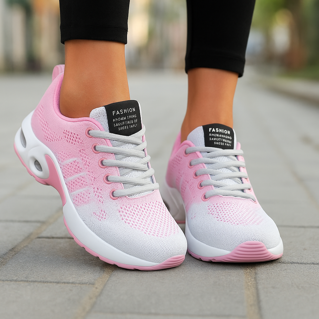 Damensneaker – Gelkissen – Leichtes Design – Atmungsaktives Material