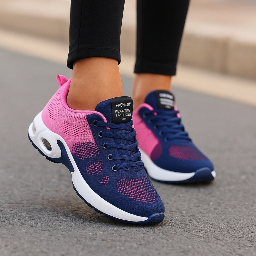 Damensneaker – Gelkissen – Leichtes Design – Atmungsaktives Material