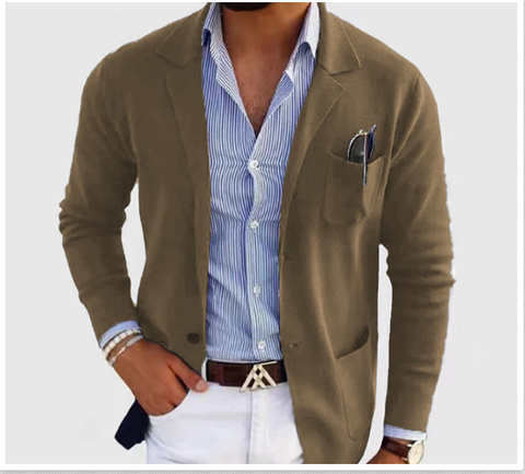 Herren-Sakkos – Schmaler Schnitt – Strapazierfähiger Stoff – Vielseitiger Stil