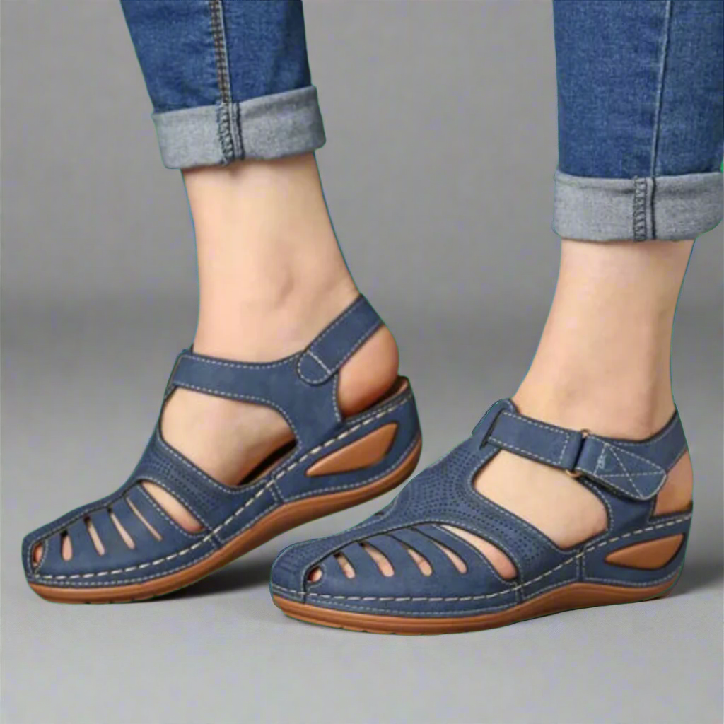 Sandalen für Frauen - bequeme Passform - atmungsaktive Materialien - langlebige Sohle