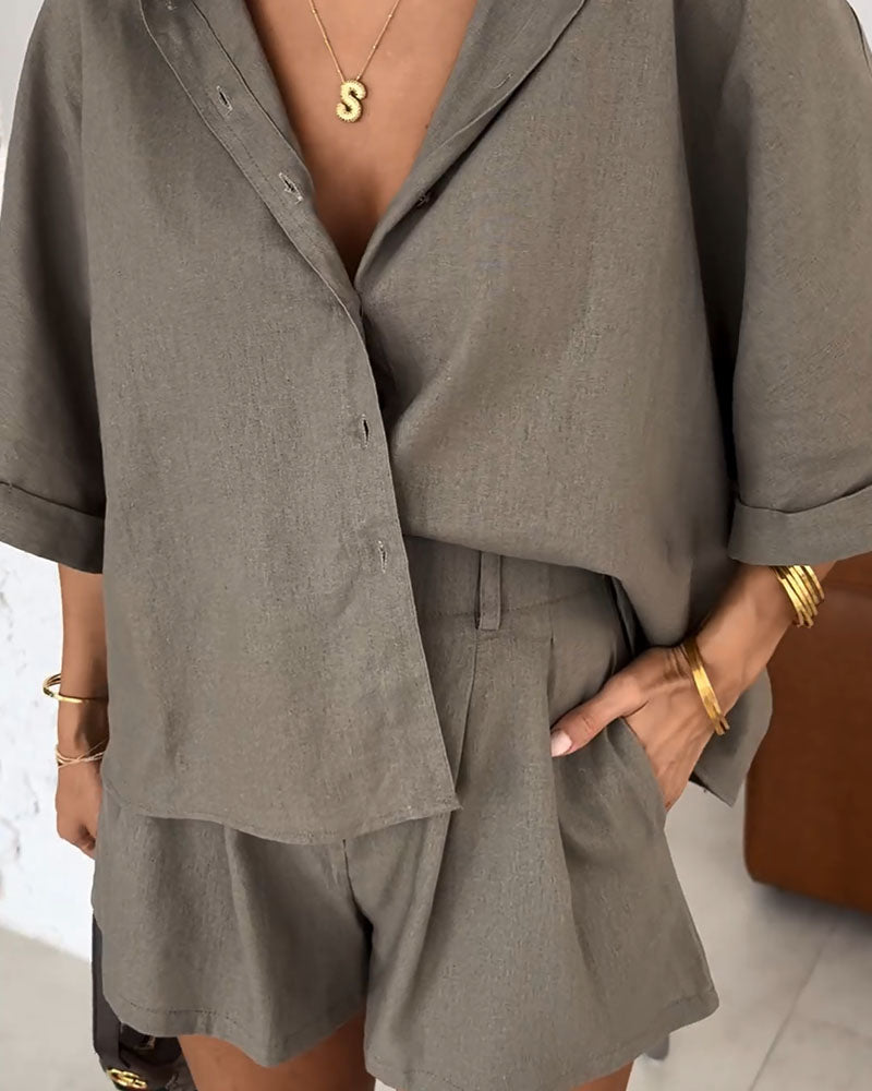 Sommer-Set für Damen – luftiges Design – lockere Passform – müheloser Stil