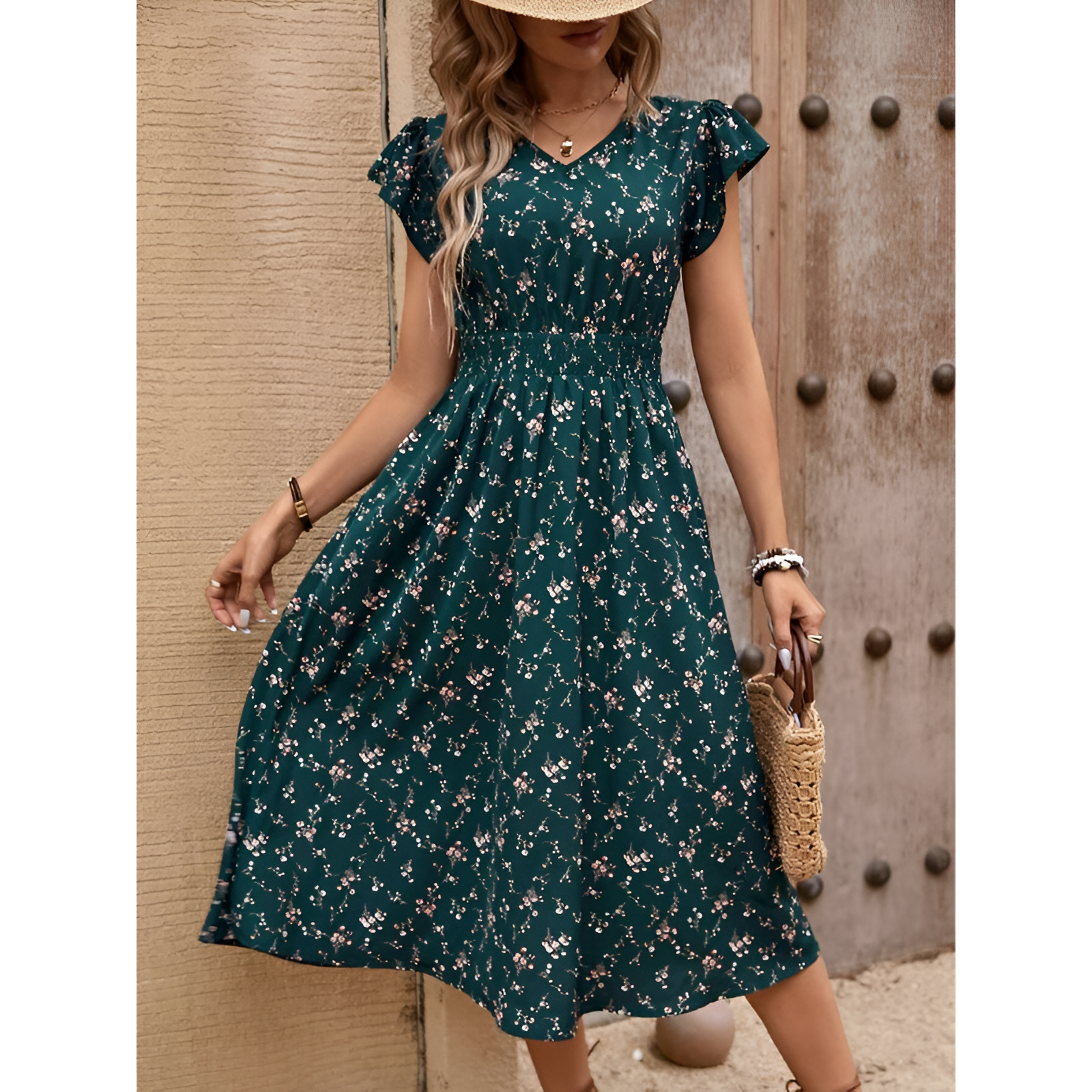 Damenkleid in A-Linie – Eleganter Stil – Bequemer Stoff – Vielseitiger Look