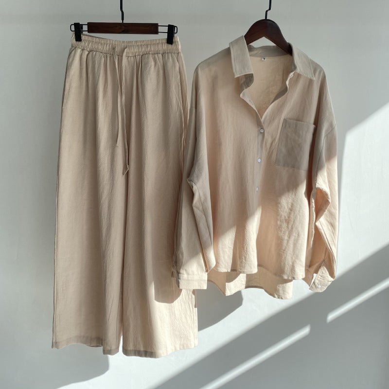 Zweiteiliges Set für Damen – Atmungsaktives Material – Stilvolle Passform – Lässige Eleganz