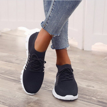Orthopädische Sneakers für Damen – Orthopädische Unterstützung – Gedämpfte Sohle – Stilvoller Look