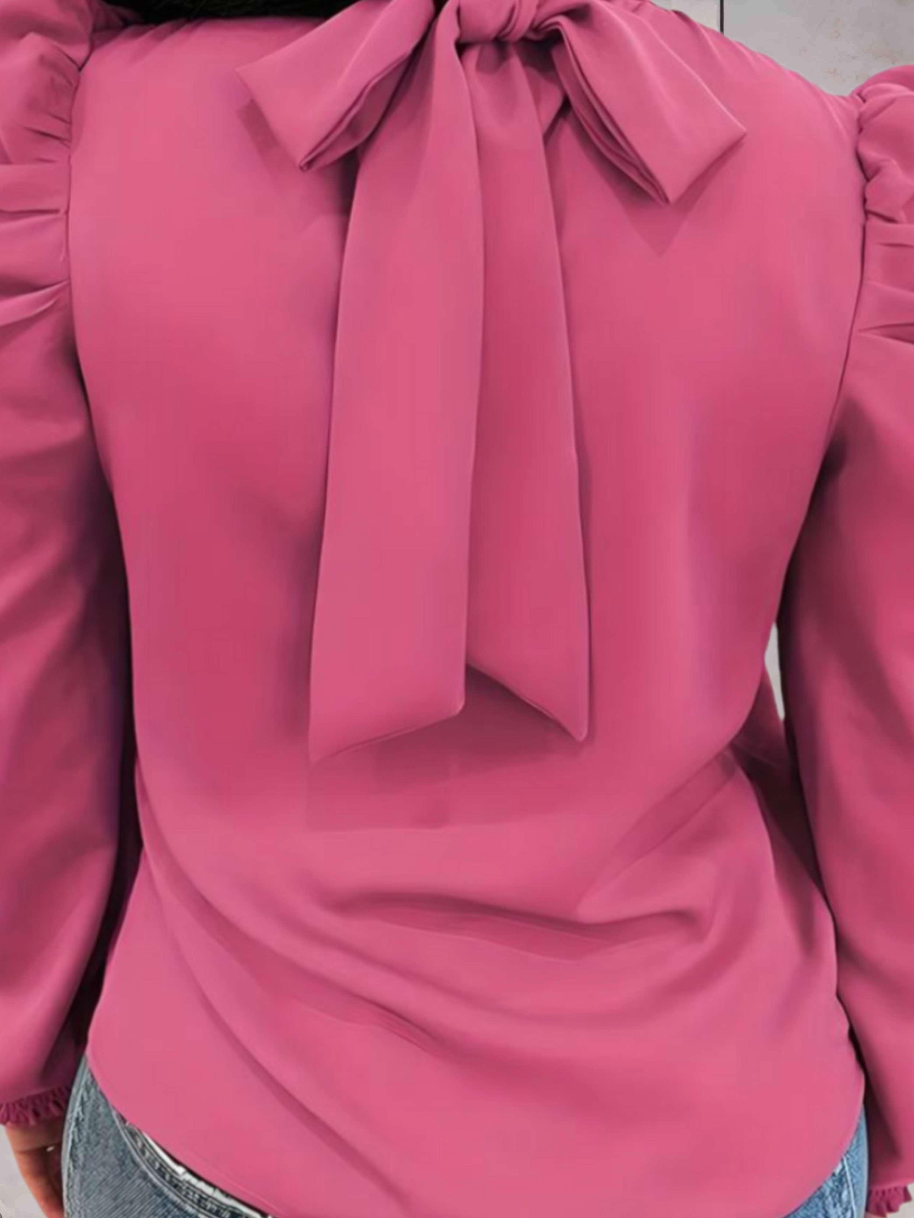 Bluse mit Puffärmeln – Elegant & Modisch