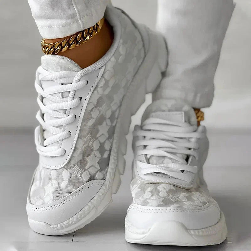 Orthopädische Sneakers für Damen – Fußgewölbestütze – Haltungskorrektur – Schmerzlinderung