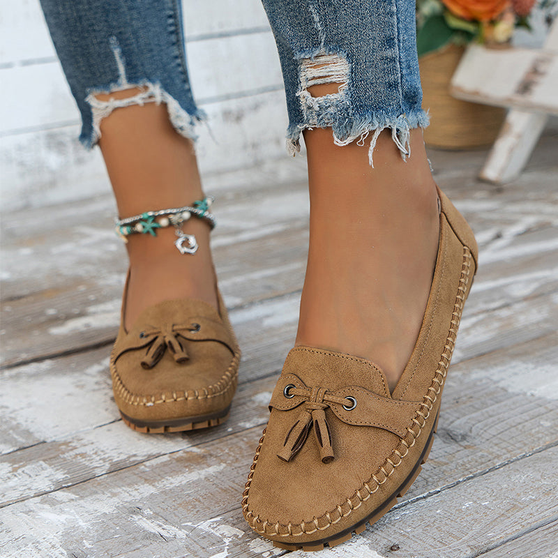 Frauenschuhe - bequemer Passform - Klassischer Look - Unterstützung für den Bogenbogen