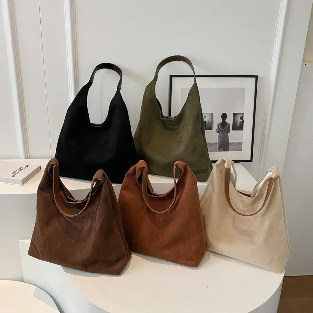 Ladies Umhängetasche - Minimalistisches Design - Leichtes Gewicht - künstliches Leder