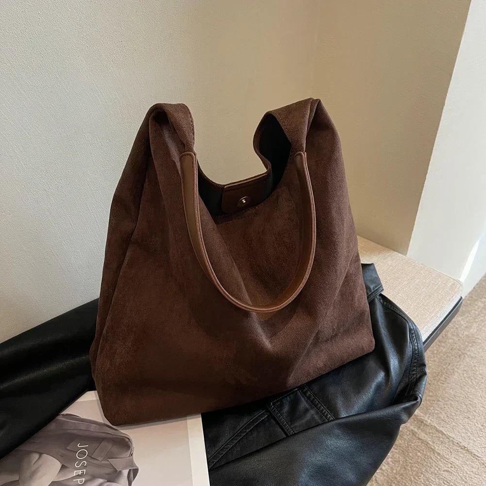 Ladies Umhängetasche - Minimalistisches Design - Leichtes Gewicht - künstliches Leder