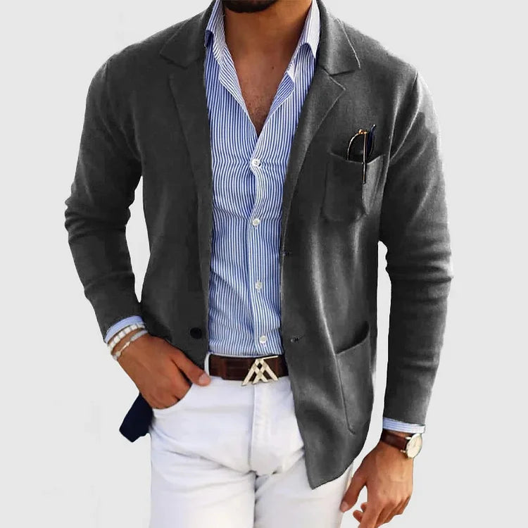Herren-Sakkos – Schmaler Schnitt – Strapazierfähiger Stoff – Vielseitiger Stil