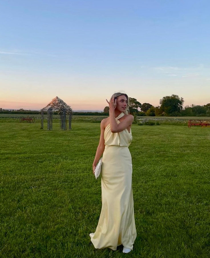 Maxikleid für Damen – weiche Textur – elegante Details – bequeme Passform