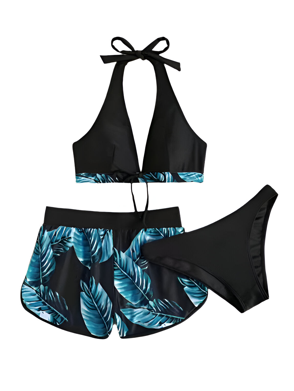 Bikini-Set für Damen – zweiteilig – bequeme Passform – trendiger Look