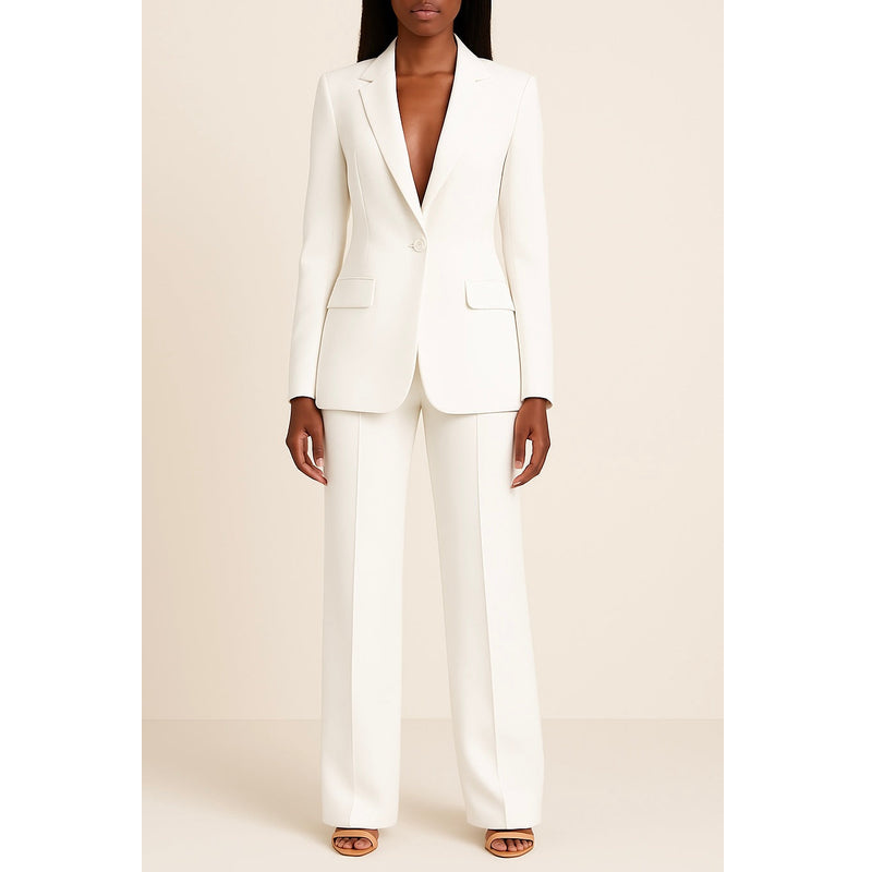 Damen Blazer-Hosenanzug – Modernes Design – Professionelles Aussehen – Langlebiges Material