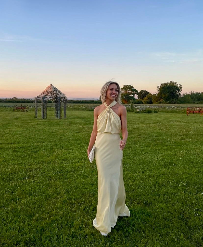 Maxikleid für Damen – weiche Textur – elegante Details – bequeme Passform