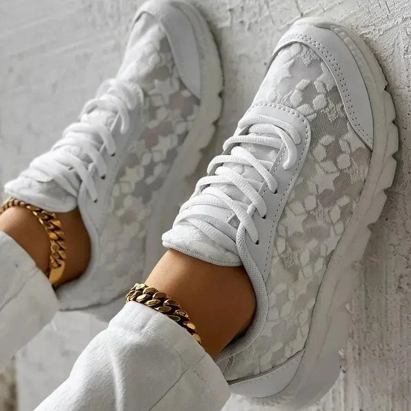 Orthopädische Sneakers für Damen – Fußgewölbestütze – Haltungskorrektur – Schmerzlinderung