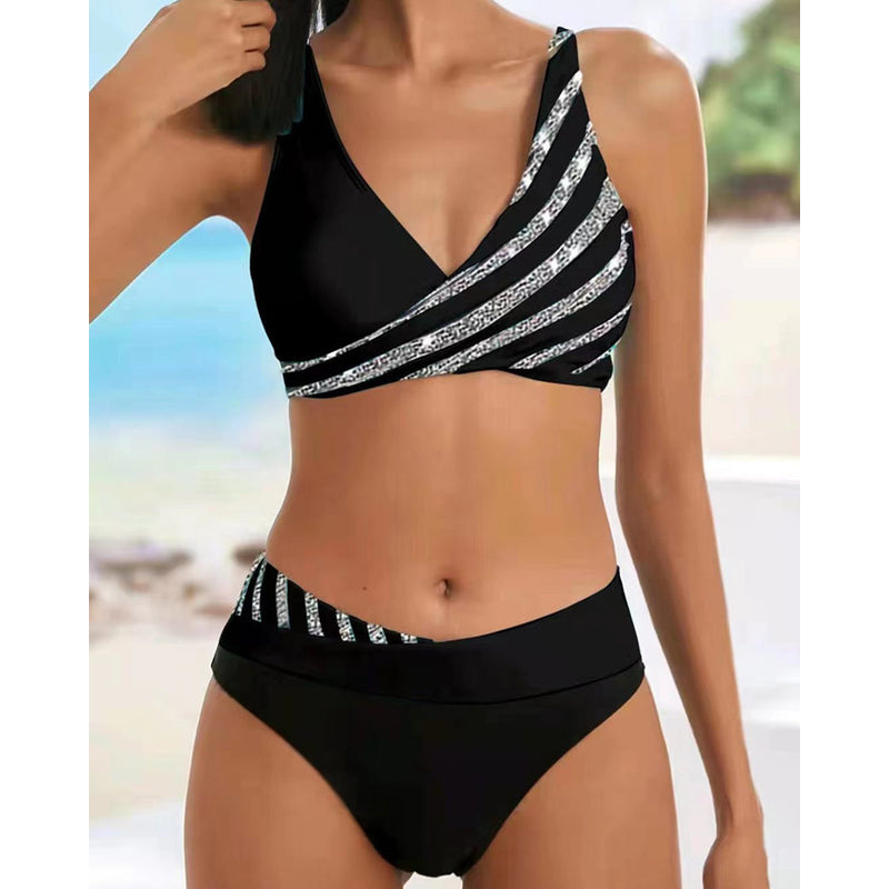 Damen-Badeanzug – Trendiges Design – Elastisches Material – Selbstbewusste Passform