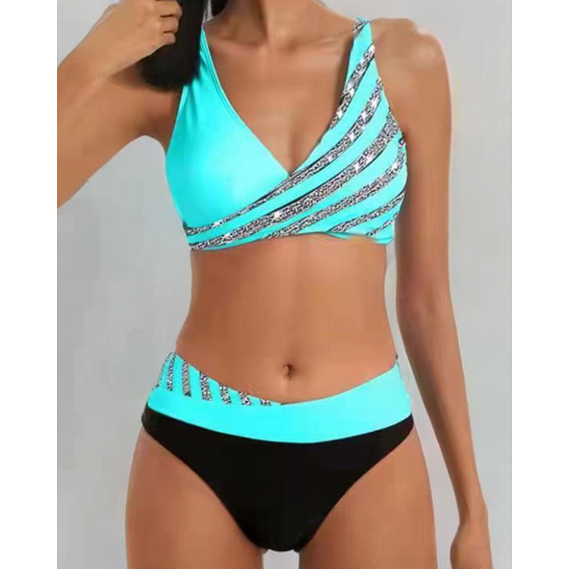 Damen-Badeanzug – Trendiges Design – Elastisches Material – Selbstbewusste Passform