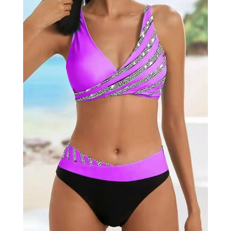 Damen-Badeanzug – Trendiges Design – Elastisches Material – Selbstbewusste Passform