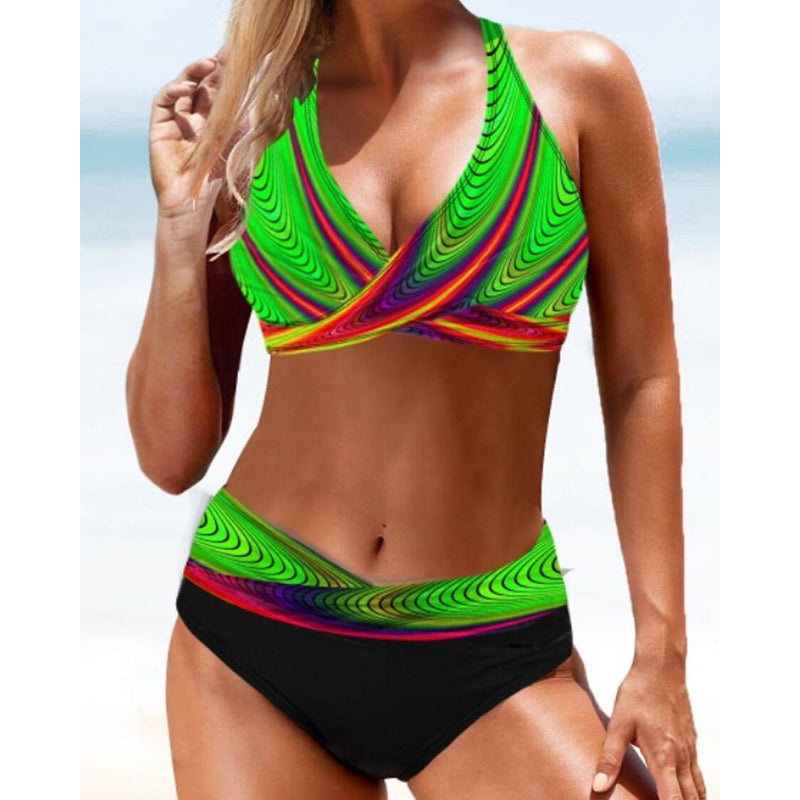 Bikini-Set für Damen – Stilvolles Design – Lebendige Farben – Bequeme Passform
