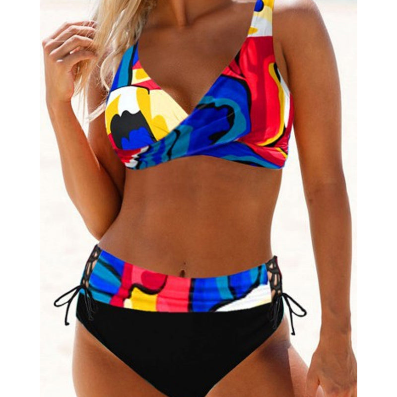 Bikini-Set für Damen – Stilvolles Design – Lebendige Farben – Bequeme Passform