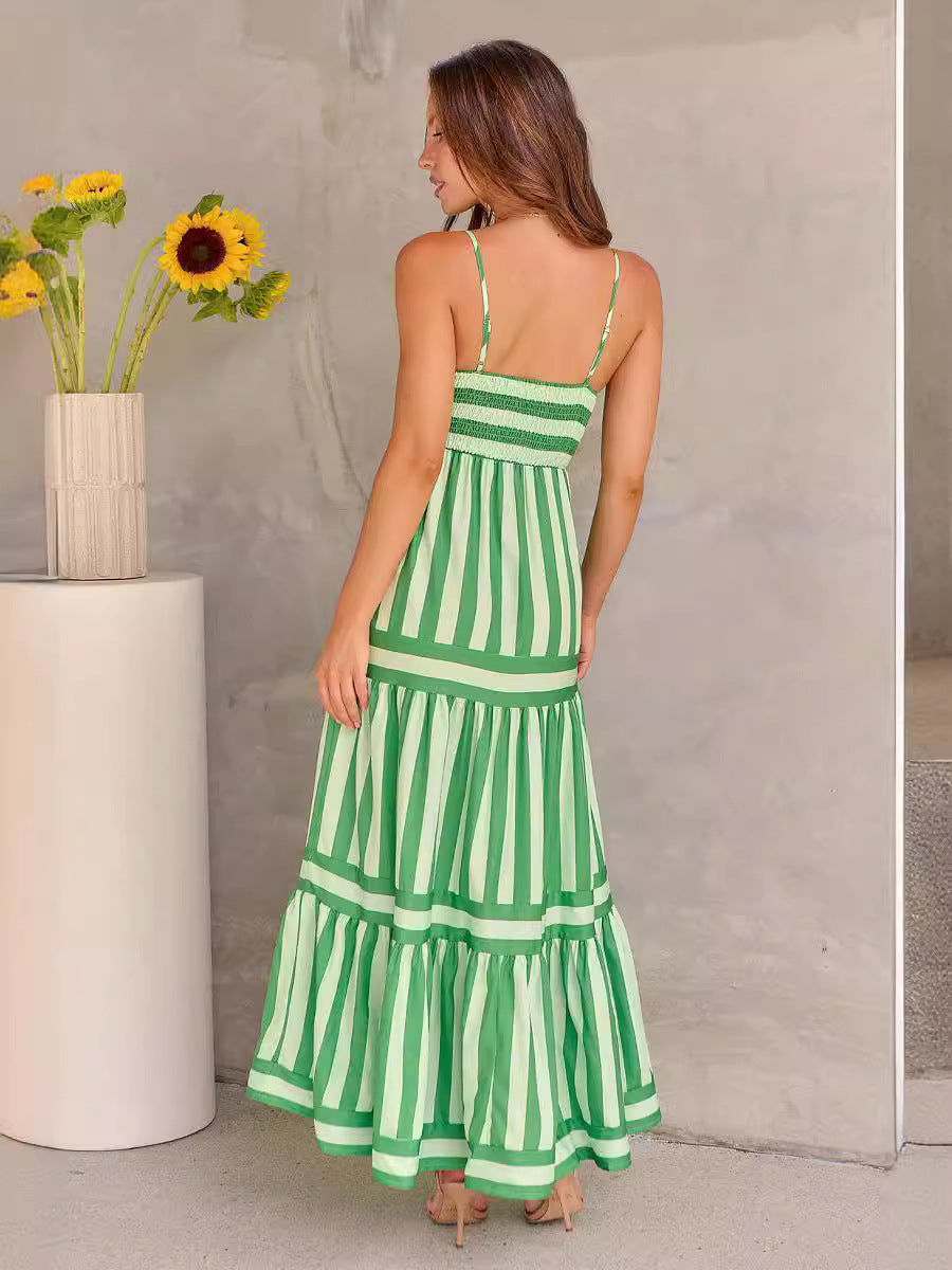 Sommerkleid für Damen – Leichter Stoff – Fließende Passform – Lässiger Stil