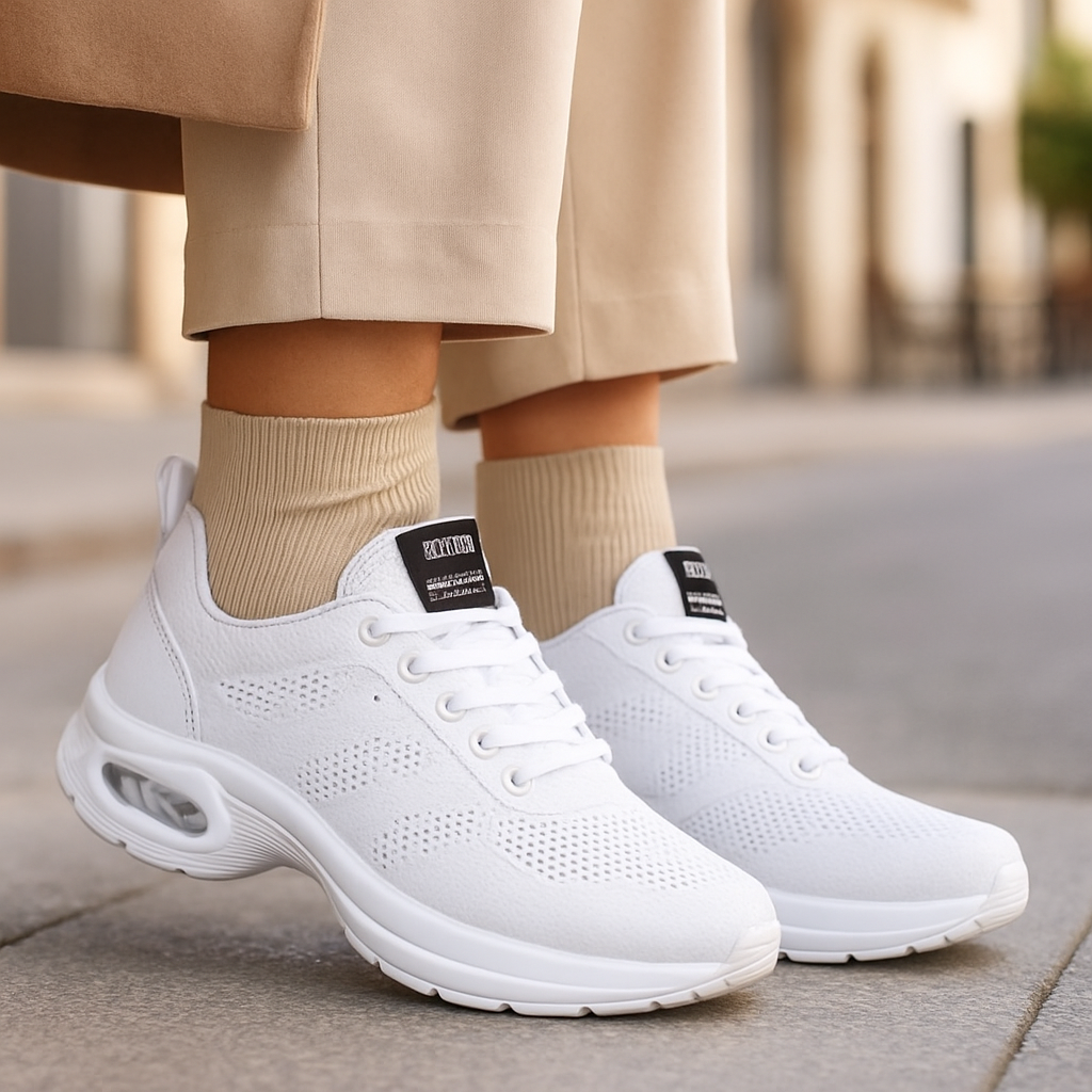 Damensneaker – Gelkissen – Leichtes Design – Atmungsaktives Material