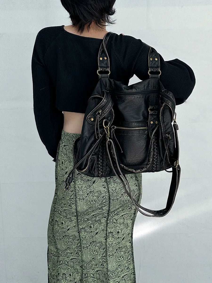 Damenhandtasche – Eleganter Look – Strapazierfähiges Material – Sicherer Reißverschluss