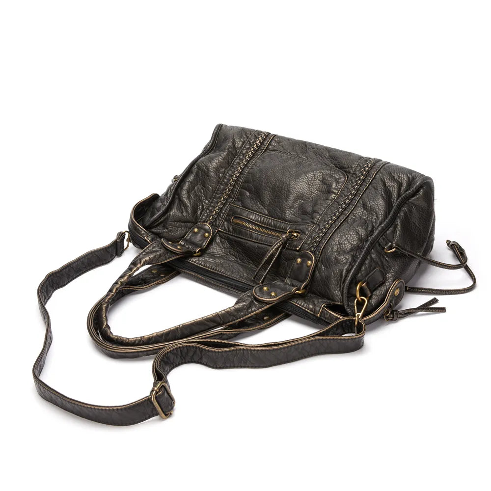 Damenhandtasche – Eleganter Look – Strapazierfähiges Material – Sicherer Reißverschluss