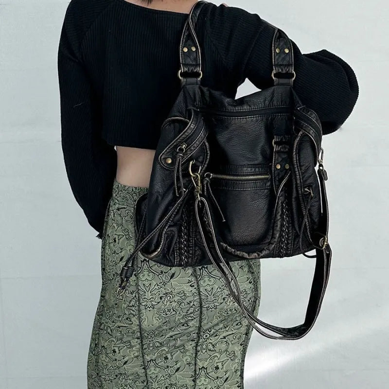 Damenhandtasche – Eleganter Look – Strapazierfähiges Material – Sicherer Reißverschluss