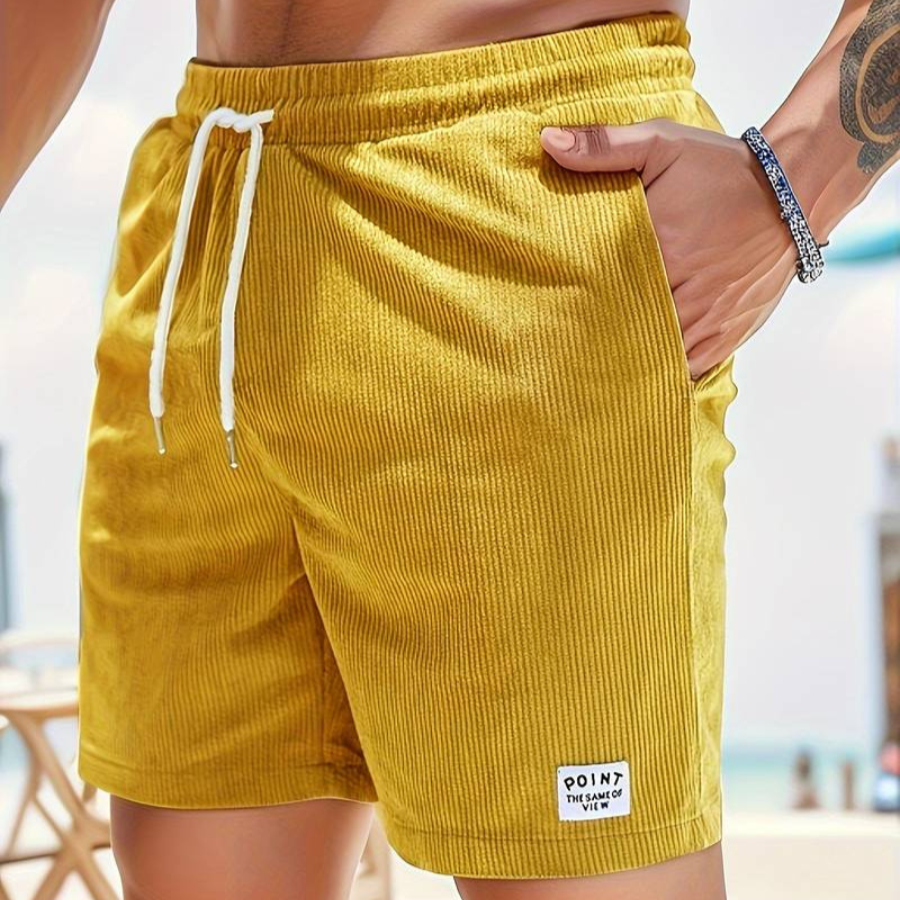 Herenzomerbroek – Vintage look – Ademend materiaal – Relaxte pasvorm