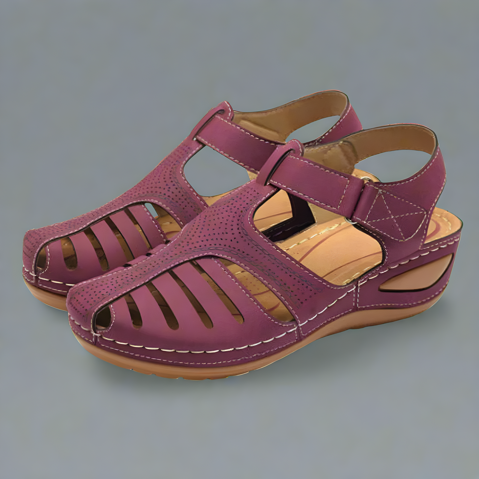 Sandalen für Frauen - bequeme Passform - atmungsaktive Materialien - langlebige Sohle