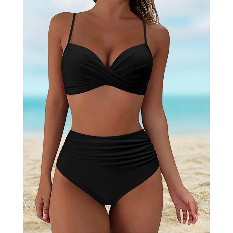 Damen-Bademode-Set – Schmeichelhafte Passform – Hohe Taille – Bequemer Stil