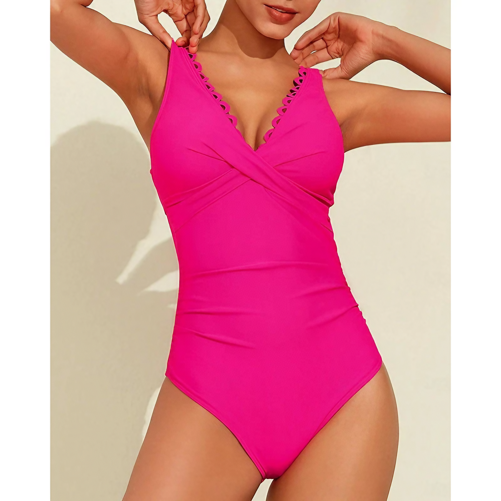 Strapless-Badeanzug für Damen – Elegantes Design – Fester Halt – Bequemes Stretchmaterial