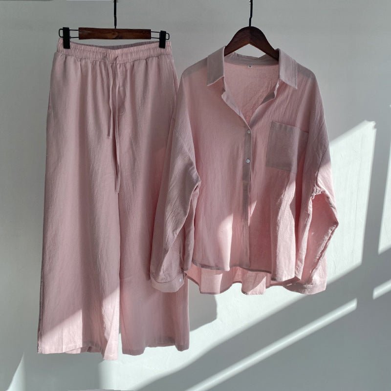 Zweiteiliges Set für Damen – Atmungsaktives Material – Stilvolle Passform – Lässige Eleganz