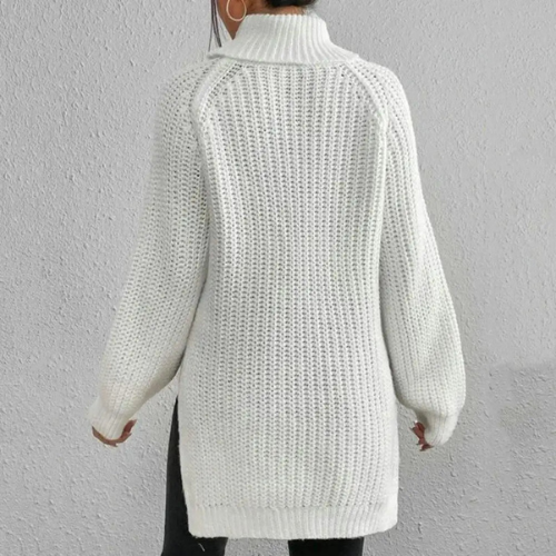 Chunky Turtleneck | Bequemer Strickpullover für Frauen