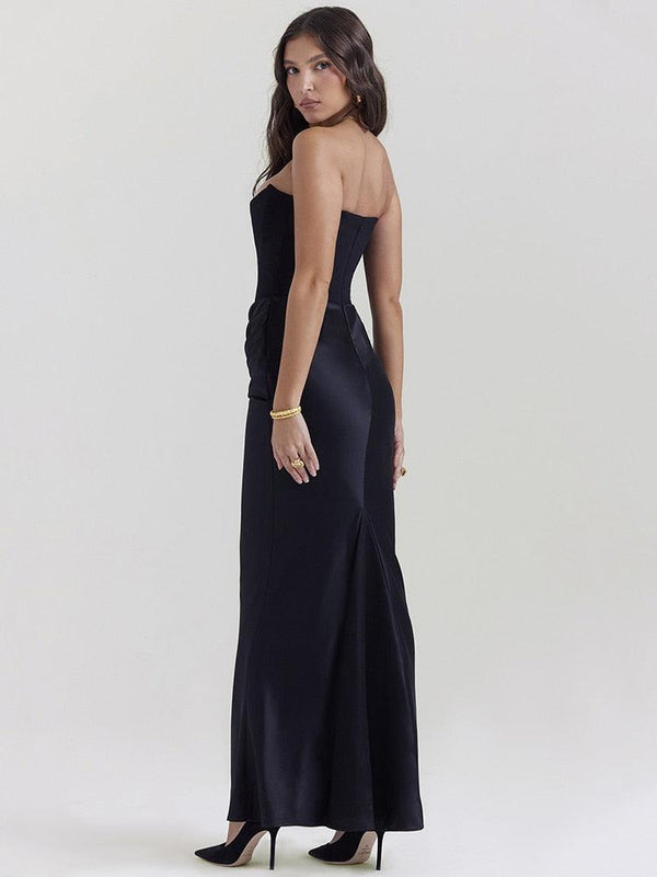 Damenkleid – Figurbetont – Trägerloses Design – Schick und elegant