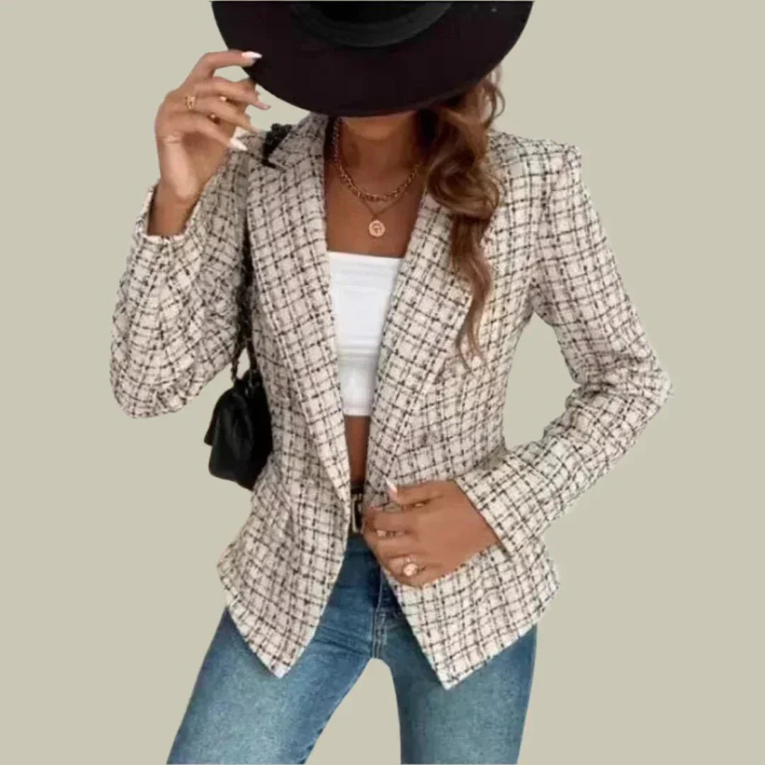 Eleganter Tweed-Blazer für zeitlose Eleganz und vielseitige Outfits